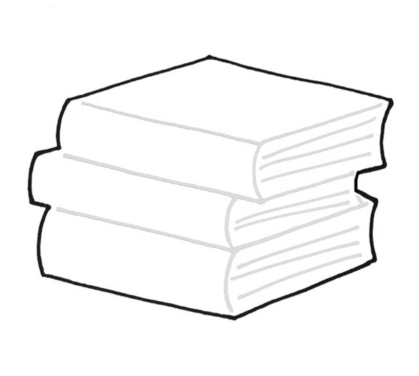 OFFSET STACK OF BOOKS ecrandal handmade copper cookie cutters